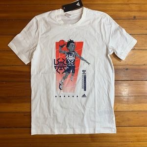 NEW Adidas Don Mitchell Basketball boys Shirt